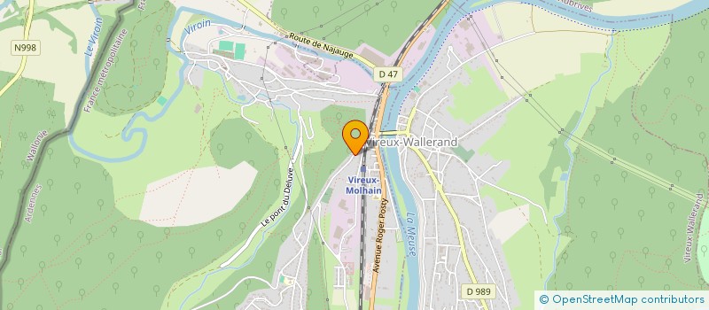 localisation de l'entreprise DOSAL à VIREUX-MOLHAIN