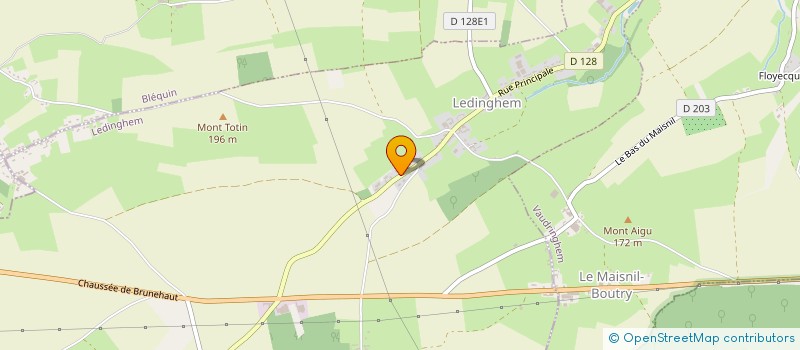 localisation de l'entreprise DOSC  LEDINGHEM