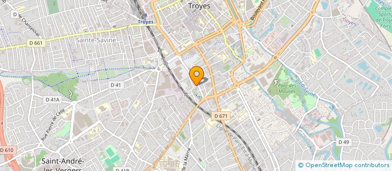 localisation de l'entreprise DOSCHAR à TROYES