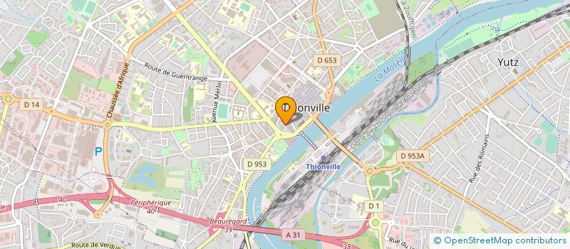 localisation de l'entreprise DOSDAT HOLDING  THIONVILLE