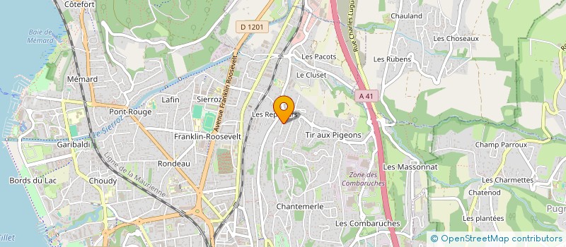 localisation de l'entreprise DOSEA à AIX-LES-BAINS