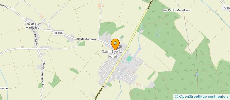 localisation de l'entreprise DOSETOSO à SAINT-LYE-LA-FORET