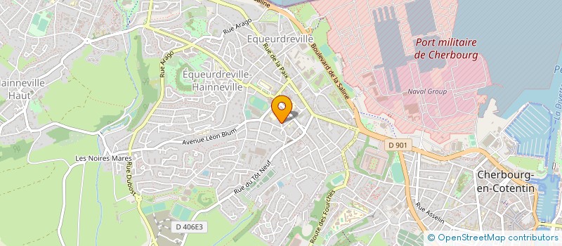 localisation de l'entreprise DOSIMEX à CHERBOURG-EN-COTENTIN