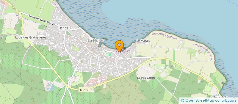 localisation de l'entreprise DOSIMMO FRANCE SCI  LA FLOTTE