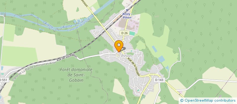 localisation de l'entreprise DOSKI GROUP  PINON