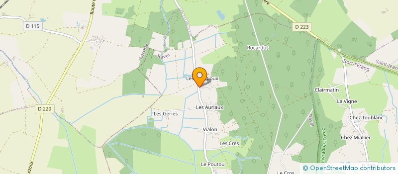 localisation de l'entreprise DOSMA  RAVEL