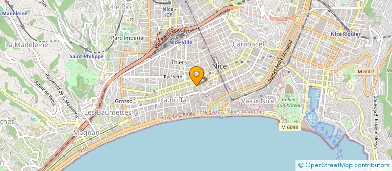 localisation de l'entreprise DOSMAR à NICE