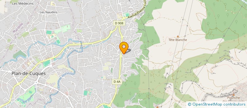 localisation de l'entreprise DOSOE  ALLAUCH