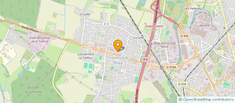 localisation de l'entreprise DOSS RENOVATION  CHATENOY-LE-ROYAL