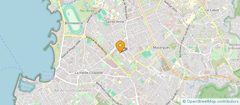 localisation de l'entreprise DOSSARD 13 à MARSEILLE