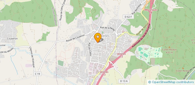 localisation de l'entreprise DOSSETTO CHRISTIANE  VENELLES