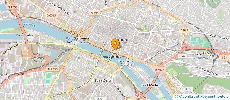 localisation de l'entreprise DOSSOU TRANSPORT  ROUEN