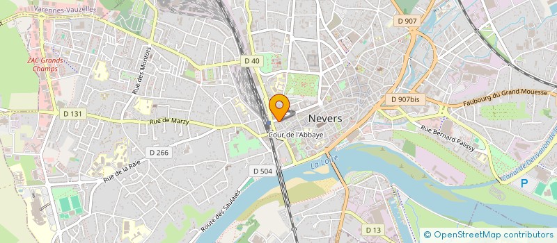 localisation de l'entreprise DOST à NEVERS