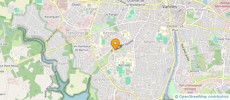 localisation de l'entreprise DOST CONSTRUCTIONS à VANNES