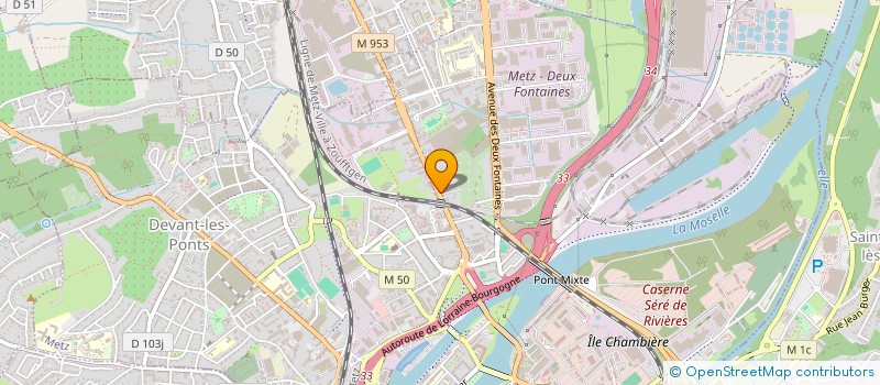 localisation de l'entreprise DOSTOCKER  METZ