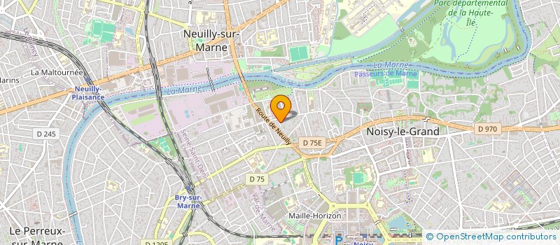 localisation de l'entreprise DOSYL  NOISY-LE-GRAND