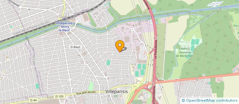 localisation de l'entreprise DOT  MITRY-MORY