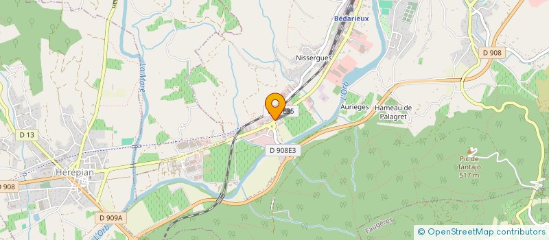 localisation de l'entreprise DOTALOMALI à BEDARIEUX