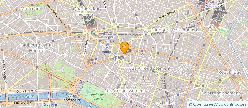 localisation de l'entreprise DOTATION BIRD & BIRD.  PARIS