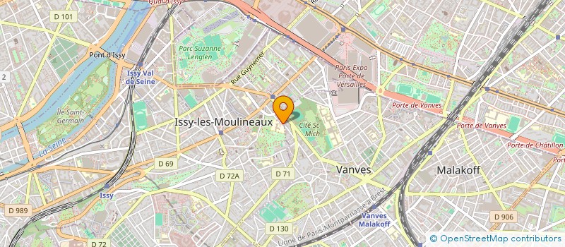 localisation de l'entreprise DOTEXE  VANVES