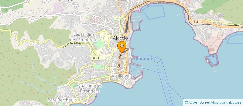 localisation de l'entreprise DOTILIA à AJACCIO