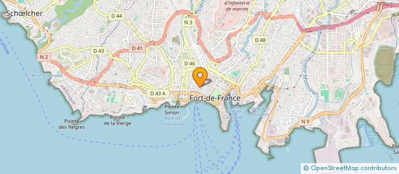 localisation de l'entreprise DOTLOC ANTILLES  FORT-DE-FRANCE