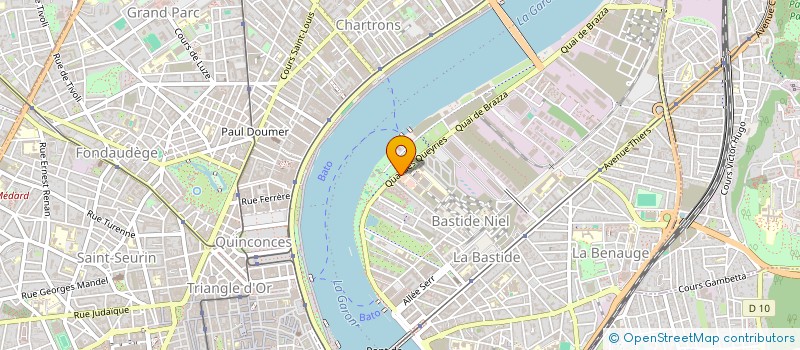 localisation de l'entreprise DOTMIND à BORDEAUX