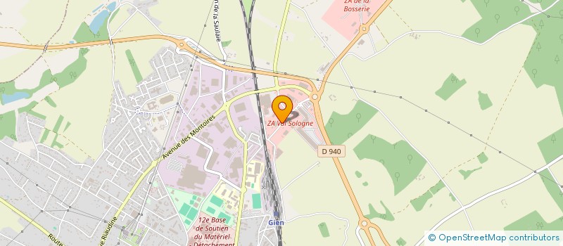 localisation de l'entreprise DOTOMA à GIEN