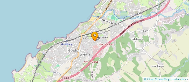 localisation de l'entreprise DOTOREA à BIDART