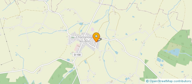 localisation de l'entreprise DOTPROD à CHANTELOUP-LES-BOIS