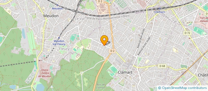 localisation de l'entreprise DOTS SARL à CLAMART
