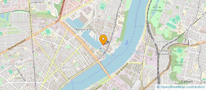 localisation de l'entreprise DOTSAFE à BORDEAUX