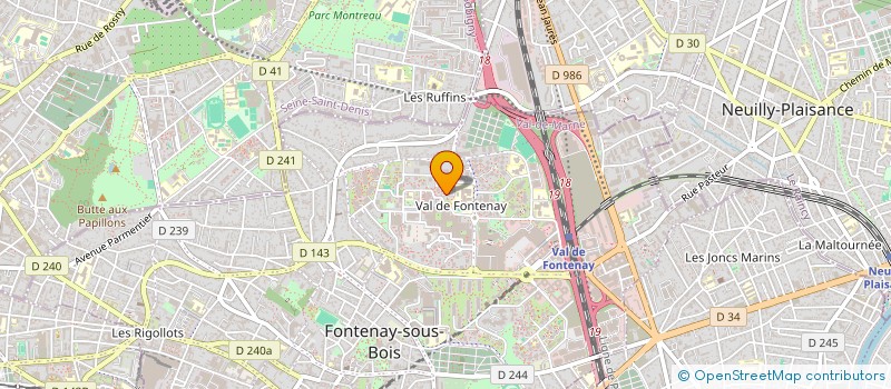 localisation de l'entreprise DOTSYNC à FONTENAY-SOUS-BOIS