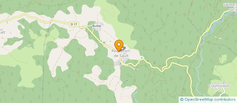 localisation de l'entreprise DOTTI CREA BOIS  ROQUEFORT-DE-SAULT