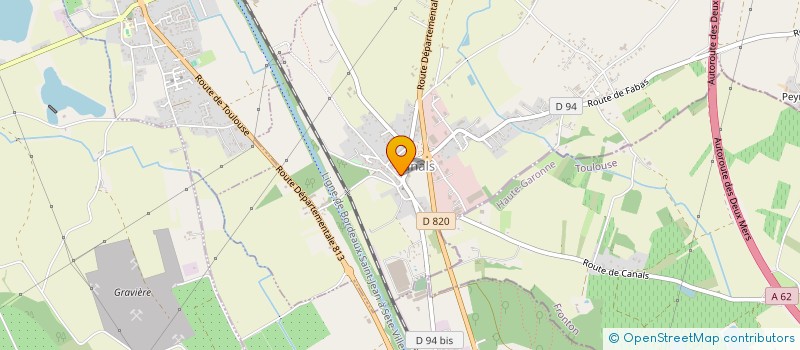 localisation de l'entreprise DOTTO TRAVAUX à CANALS