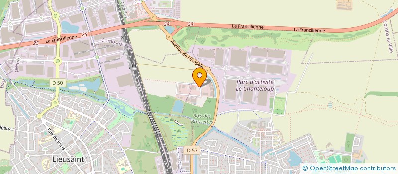 localisation de l'entreprise DOTVISION  MOISSY-CRAMAYEL