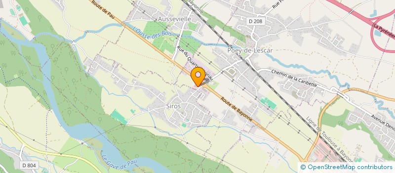 localisation de l'entreprise DOU PAYSAA  JURANCON