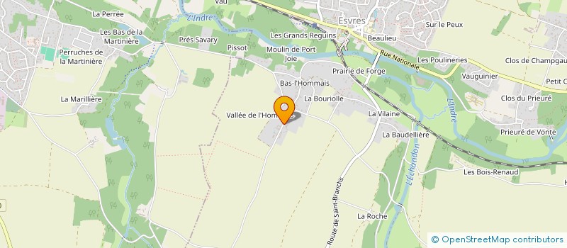 localisation de l'entreprise DOUAD'INVEST  ESVRES