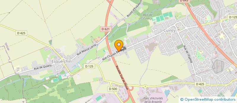 localisation de l'entreprise DOUAI LOCATION à CUINCY