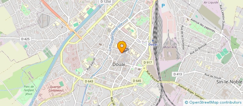 localisation de l'entreprise DOUAI SOCCER FUTSAL à DOUAI