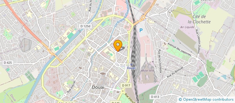 localisation de l'entreprise DOUAISIS INITIATIVE à DOUAI