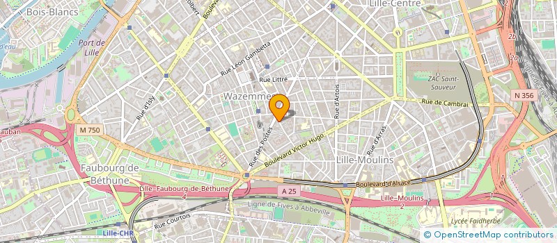 localisation de l'entreprise DOUALA NET à LILLE