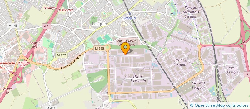 localisation de l'entreprise DOUANE LOGISTIQUE ET SERVICES LILLE à LESQUIN