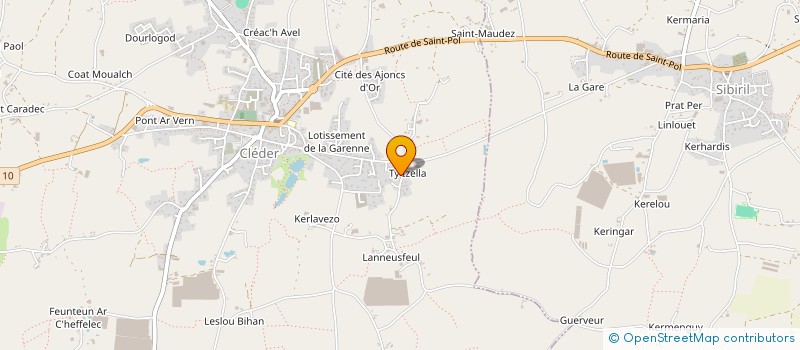 localisation de l'entreprise DOUAR A GALON  CLEDER