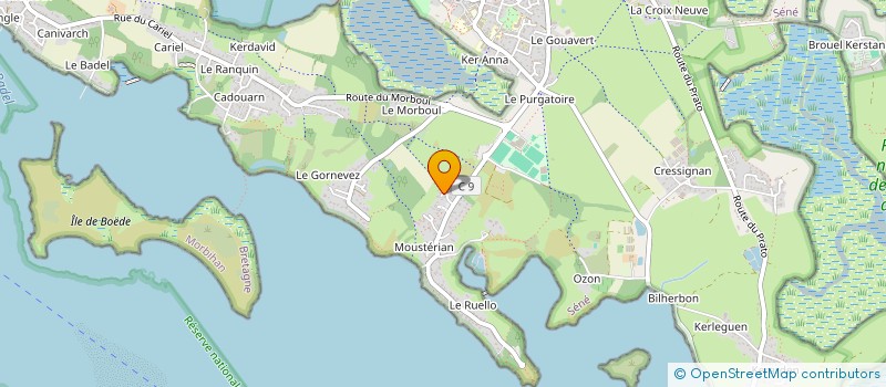 localisation de l'entreprise DOUAR HA TUD BREIZH  SENE