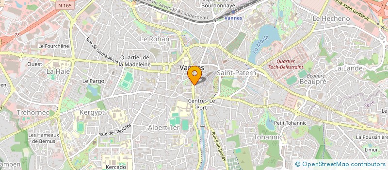 localisation de l'entreprise DOUARVOR IMMO  LOCMINE