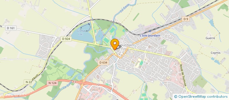 localisation de l'entreprise DOUAT BOIS SARL à L'ISLE-JOURDAIN