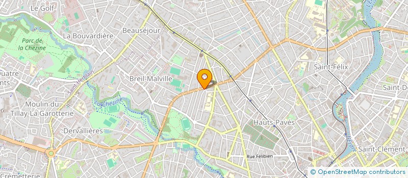 localisation de l'entreprise DOUAUD à NANTES