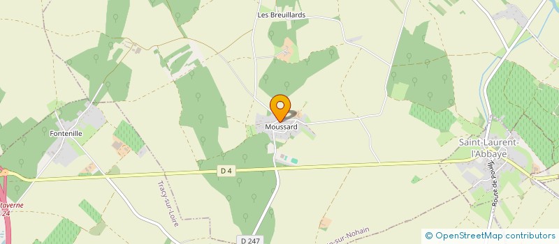 localisation de l'entreprise DOUBICHOU à SAINT-MARTIN-SUR-NOHAIN