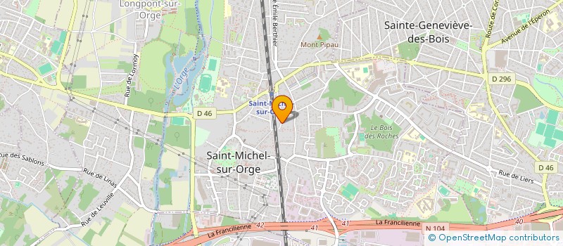 localisation de l'entreprise DOUBININE à SAINT-MICHEL-SUR-ORGE